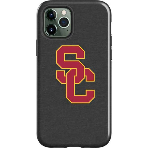 University of Southern California USC Dark Grey Logo iPhone 12 Pro Max Impact Case