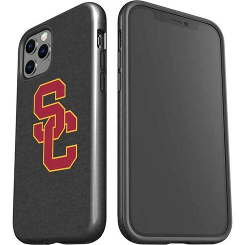 University of Southern California USC Dark Grey Logo iPhone 12 Pro Max Impact Case