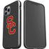 University of Southern California USC Dark Grey Logo iPhone 12 Pro Max Impact Case