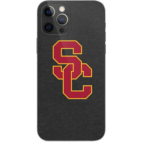 University of Southern California USC Dark Grey Logo iPhone 12 Pro Skin