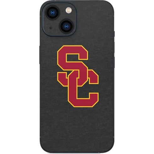 University of Southern California USC Dark Grey Logo iPhone 13 Mini Skin