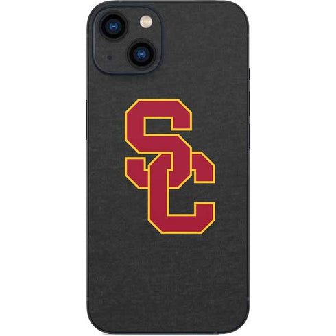 University of Southern California USC Dark Grey Logo iPhone 13 Skin