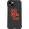 University of Southern California USC Dark Grey Logo iPhone 14 Plus Impact Case