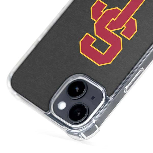 University of Southern California USC Dark Grey Logo iPhone 15 Plus MagSafe Case