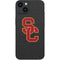 University of Southern California USC Dark Grey Logo iPhone 14 Plus Skin