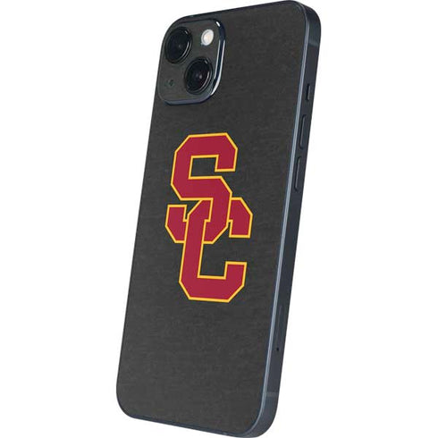 University of Southern California USC Dark Grey Logo iPhone 14 Plus Skin