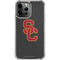 University of Southern California USC Dark Grey Logo iPhone 15 Pro Max Clear Case