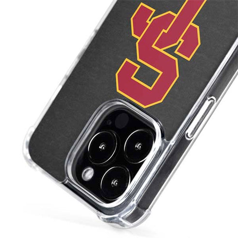 University of Southern California USC Dark Grey Logo iPhone 15 Pro Max MagSafe Case