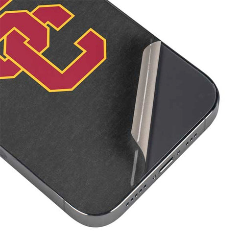 University of Southern California USC Dark Grey Logo iPhone 14 Pro Max Skin