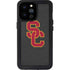 University of Southern California USC Dark Grey Logo iPhone 14 Pro Max Waterproof Case
