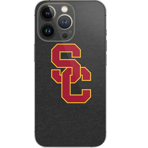 University of Southern California USC Dark Grey Logo iPhone 15 Pro Skin
