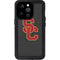 University of Southern California USC Dark Grey Logo iPhone 14 Pro Waterproof Case
