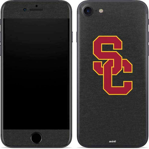 University of Southern California USC Dark Grey Logo iPhone 8 Skin