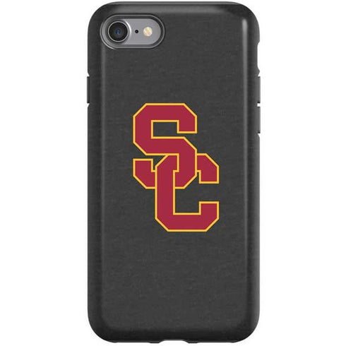 University of Southern California USC Dark Grey Logo iPhone SE (2nd & 3rd Gen) Pro Case