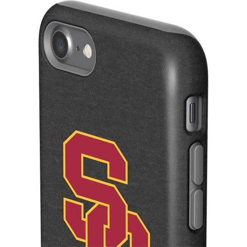 University of Southern California USC Dark Grey Logo iPhone SE (2nd & 3rd Gen) Pro Case
