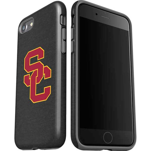 University of Southern California USC Dark Grey Logo iPhone SE (2nd & 3rd Gen) Pro Case