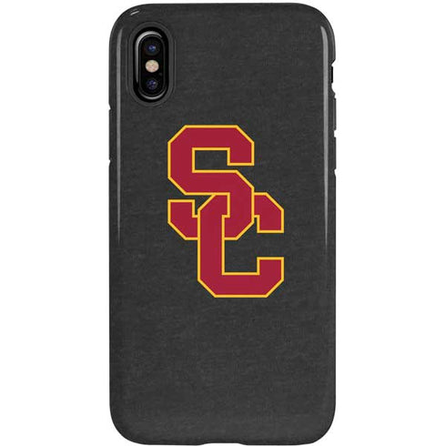 University of Southern California USC Dark Grey Logo iPhone X Pro Case