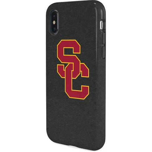 University of Southern California USC Dark Grey Logo iPhone X Pro Case