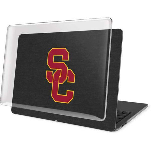 University of Southern California USC Dark Grey Logo MacBook Pro 13in (2020) Case plus Skin