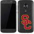 University of Southern California USC Dark Grey Logo Moto E5 Play Skin