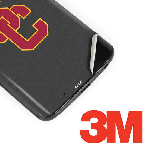 University of Southern California USC Dark Grey Logo Moto G6 Skin