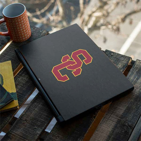 University of Southern California USC Dark Grey Logo MSI GS65 Stealth Laptop Skin
