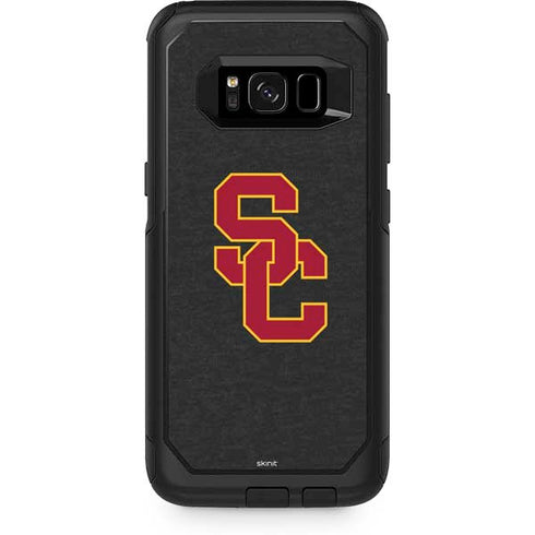 University of Southern California USC Dark Grey Logo Otterbox Commuter Galaxy Skin