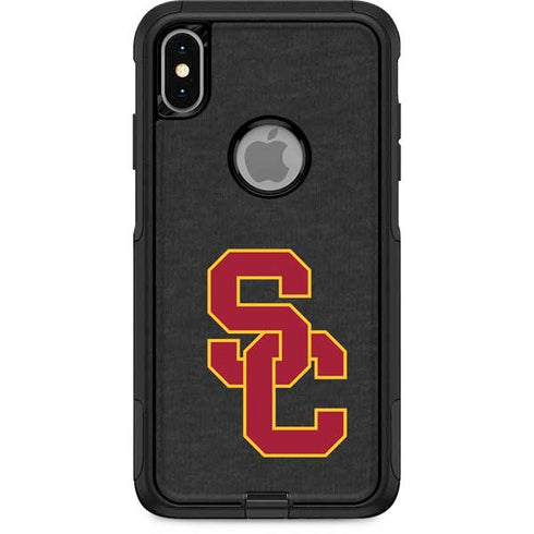 University of Southern California USC Dark Grey Logo Otterbox Commuter iPhone Skin
