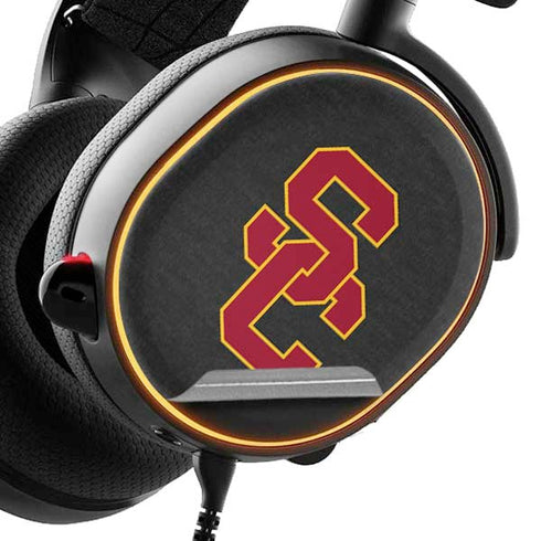 University of Southern California USC Dark Grey Logo SteelSeries Arctis 5 Skin