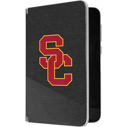 University of Southern California USC Dark Grey Logo Surface Duo Skin