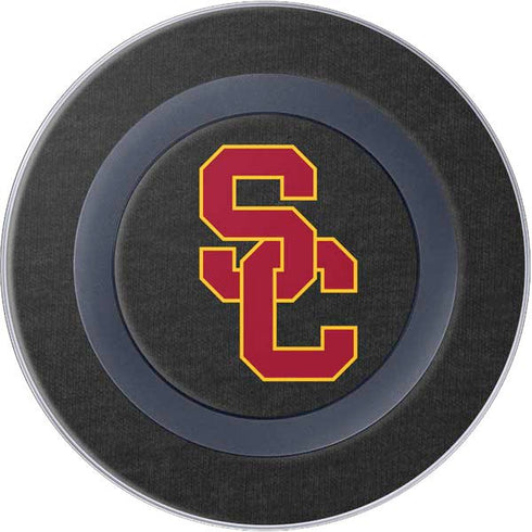 University of Southern California USC Dark Grey Logo Wireless Charger Skin