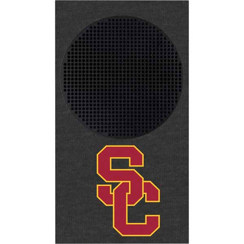 University of Southern California USC Dark Grey Logo Xbox Series S Console Skin