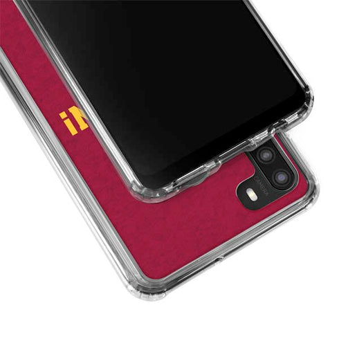 University of Southern California USC Fight On Galaxy A21 Clear Case