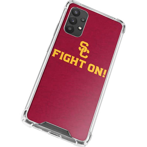 University of Southern California USC Fight On Galaxy A32 5G Clear Case