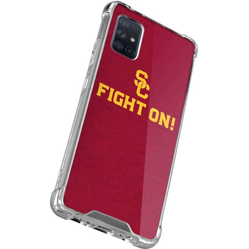 University of Southern California USC Fight On Galaxy A51 5G Clear Case