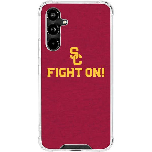University of Southern California USC Fight On Galaxy A54 5G Clear Case
