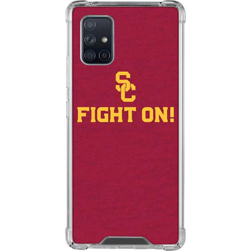 University of Southern California USC Fight On Galaxy A71 5G Clear Case