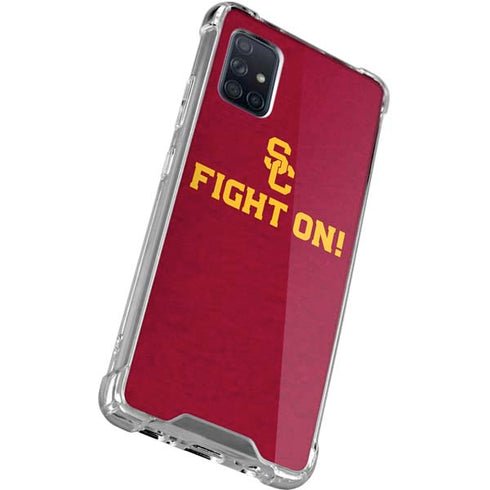 University of Southern California USC Fight On Galaxy A71 5G Clear Case