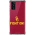 University of Southern California USC Fight On Galaxy Note20 5G Clear Case
