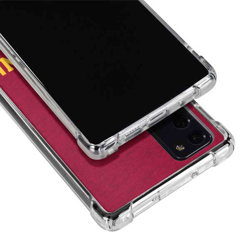 University of Southern California USC Fight On Galaxy Note20 5G Clear Case
