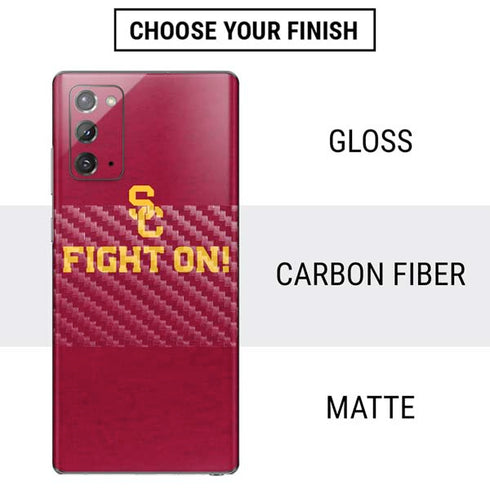 University of Southern California USC Fight On Galaxy Note20 5G Skin