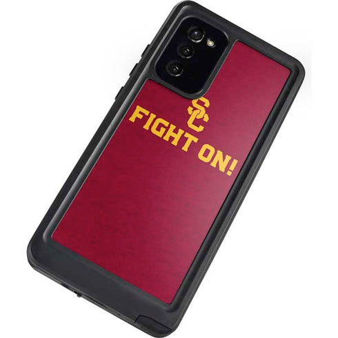 University of Southern California USC Fight On Galaxy Note20 5G Waterproof Case