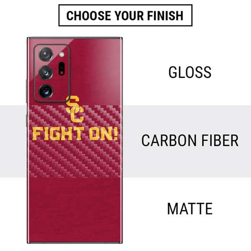 University of Southern California USC Fight On Galaxy Note20 Ultra 5G Skin