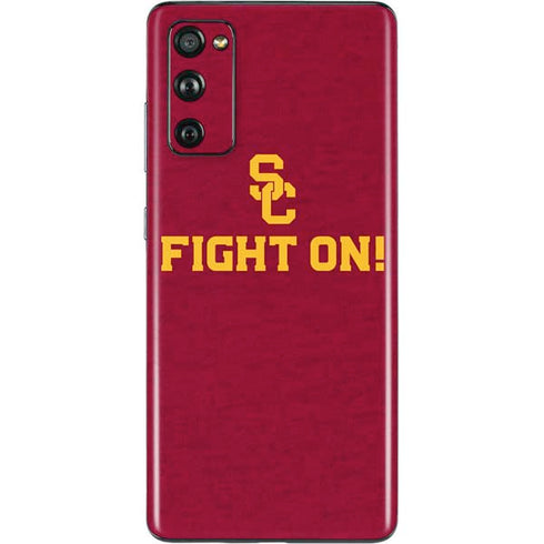 University of Southern California USC Fight On Galaxy S20 Fan Edition Skin