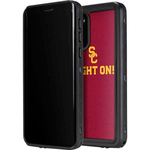 University of Southern California USC Fight On Galaxy S20 Plus Waterproof Case