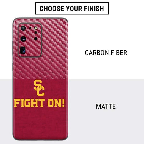 University of Southern California USC Fight On Galaxy S20 Ultra 5G Skin