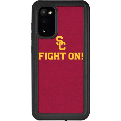 University of Southern California USC Fight On Galaxy S20 Waterproof Case