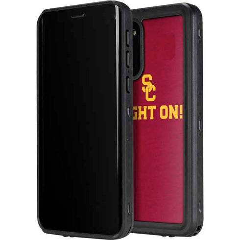 University of Southern California USC Fight On Galaxy S20 Waterproof Case