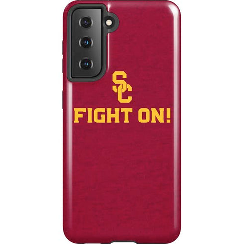 University of Southern California USC Fight On Galaxy S21 5G Pro Case