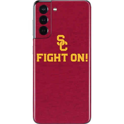 University of Southern California USC Fight On Galaxy S21 5G Skin
